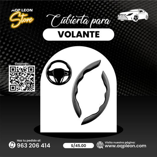 Cubierta para volante