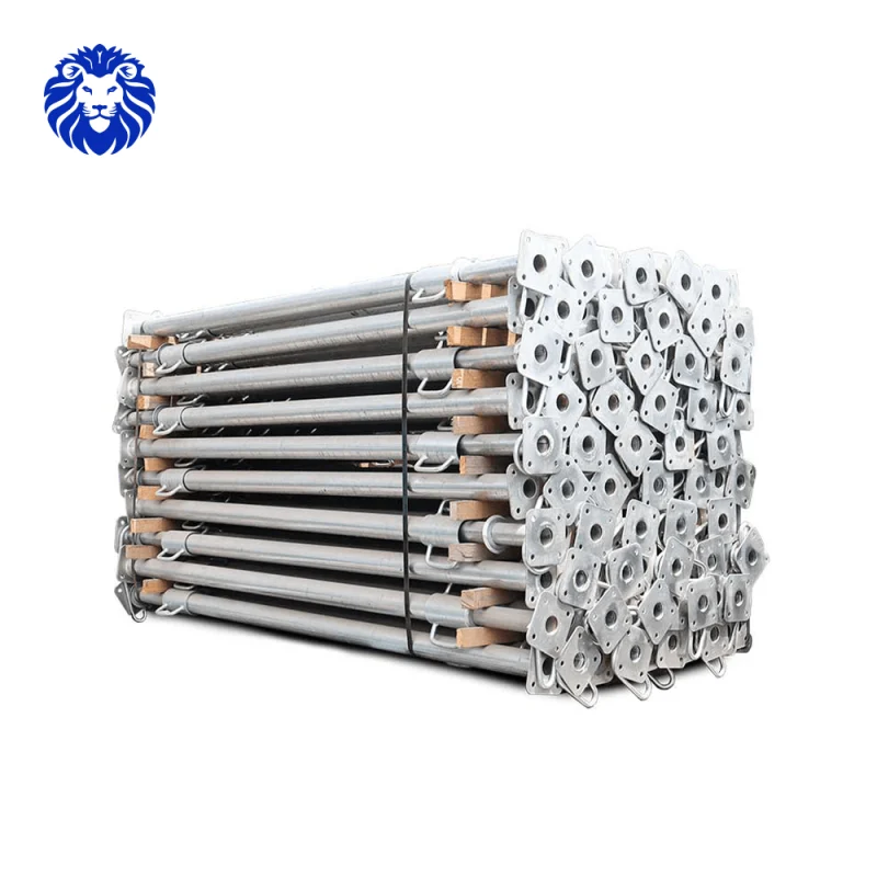 Puntales galvanizados para construcción
